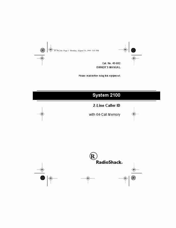 Radio Shack Caller ID Box SYSTEM 2100-page_pdf